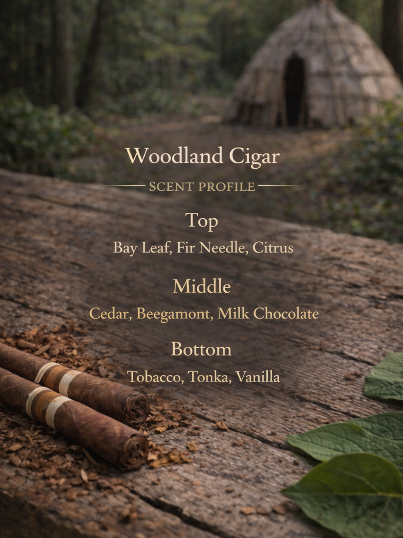 "Woodland Cigar" Tallow Body Cream