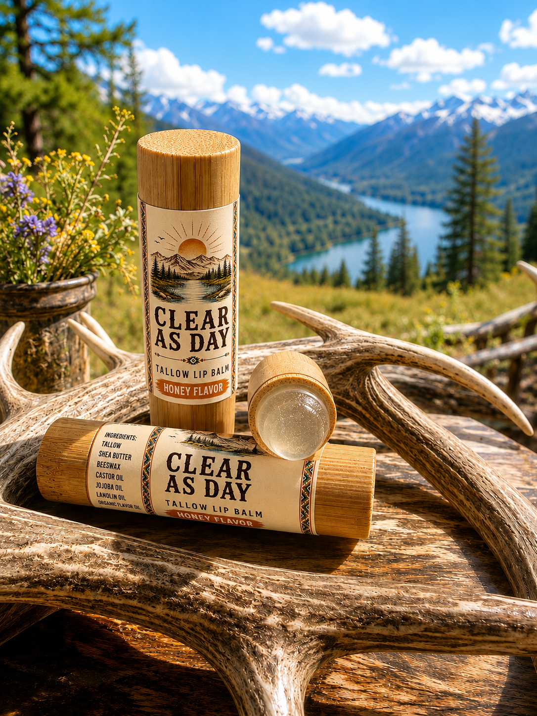 "Clear As Day Lip Balm"
