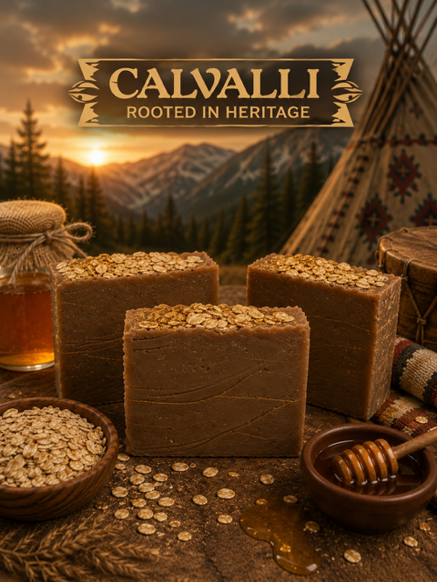 "Oat and Honey Tallow Soap Bar"