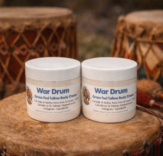 "War Drum" Tallow Body Cream