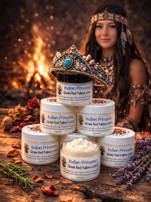 "Indian Princess" Tallow Body Cream