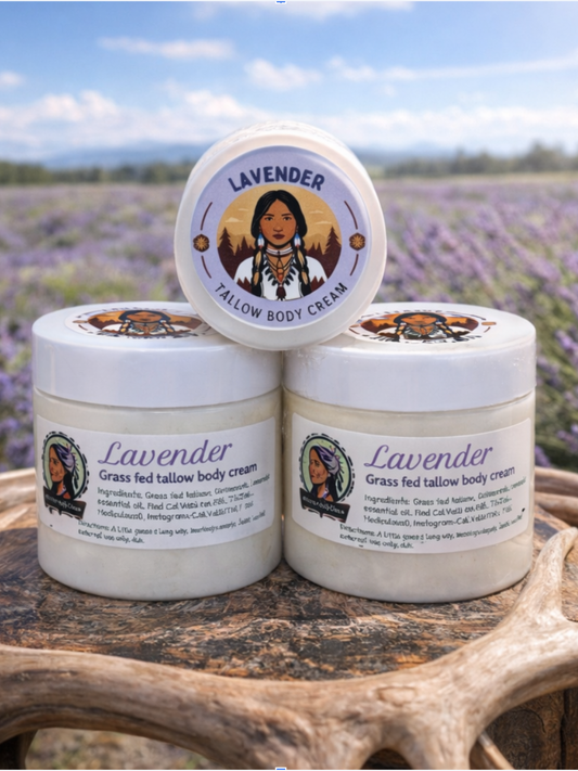 "Lavender" Tallow Body Cream