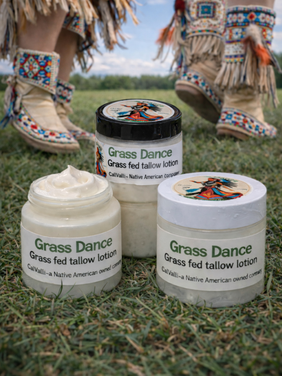 "Grass Dance" Tallow Body Cream