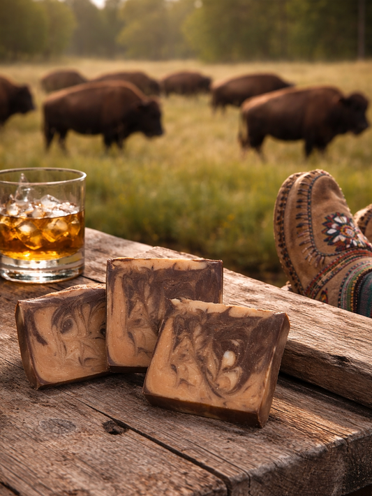 "Buffalo Bourbon" Tallow Bar Soap