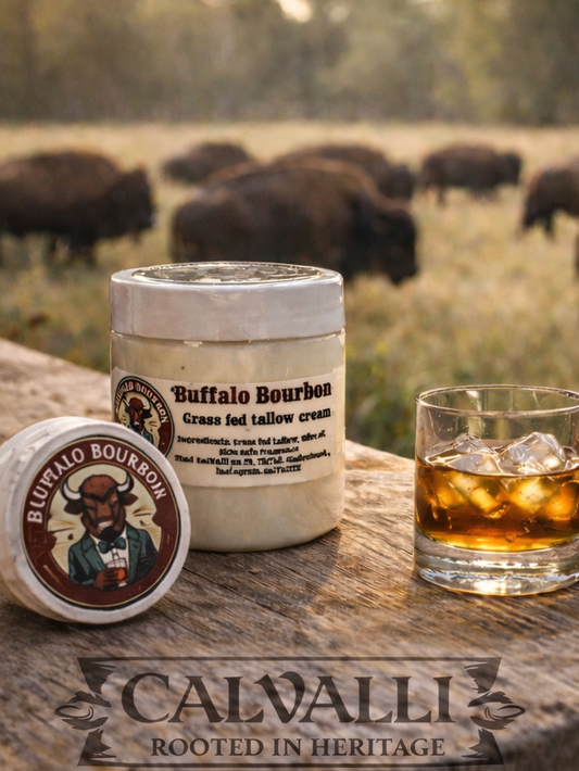 "Buffalo Bourbon" Tallow Body Cream