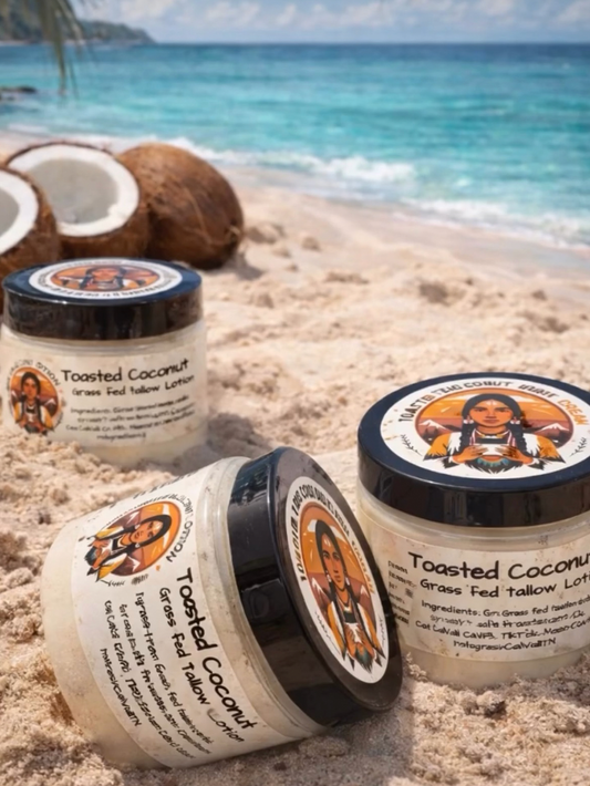 "Toasted Coconut" Tallow Body Cream